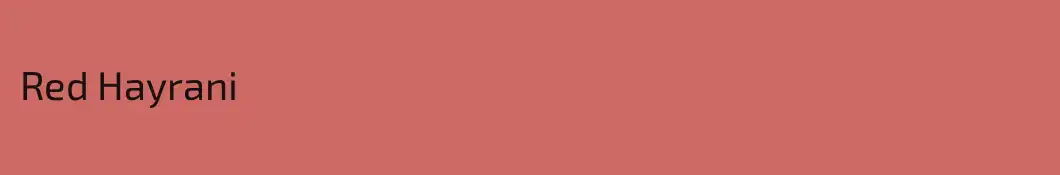 Red Hayrani